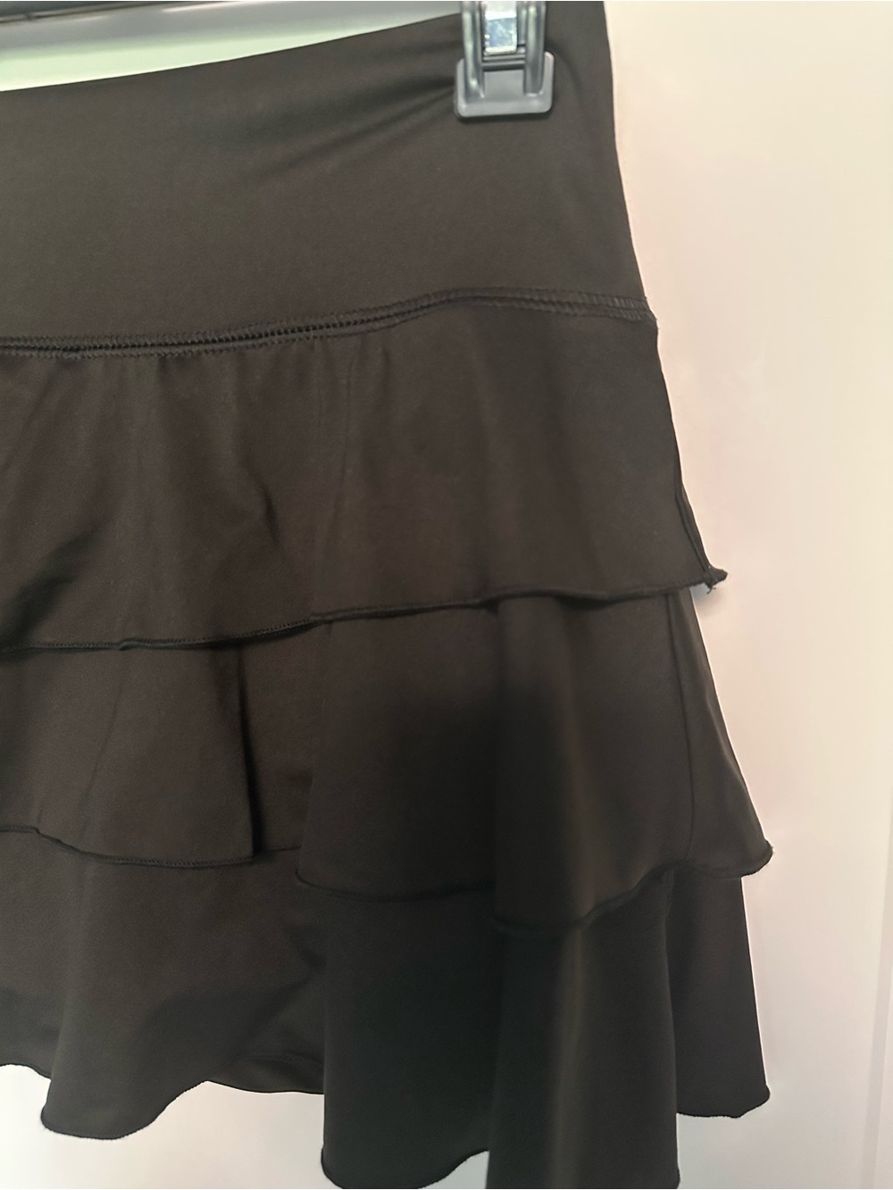 Revival by Altar’d State Black Tiered Athletic Skirt for Women - Picture 3 of 7